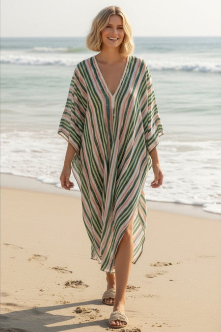 Lorelei Floral Print |  Bell Kaftan Coverup Sundress