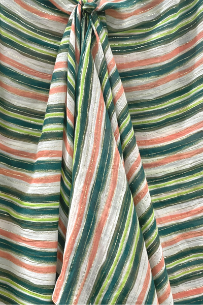 CL19 Citrus Stripe swatch closeup print