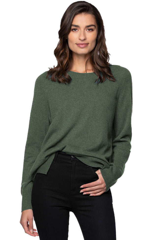 100% Cashmere Favorite Comfort Crew Sweater | New