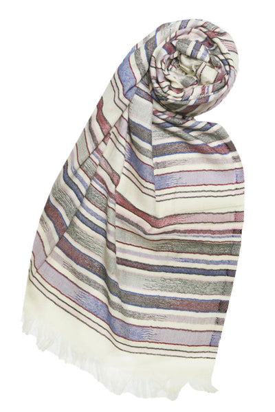 CT4  Striped Rivera Loomed Fabric