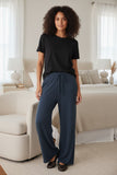 Chillin' Zen Blend Sweater Knit Lounge Pant hunter blue