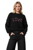 Chunky Cotton Blend Pullover Sweater- Cross Stitch 