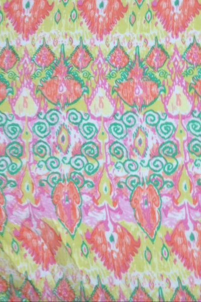Day Dream Cotton Print Coral