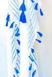 Embroidery Stitch Borders in Cotton Loose & Easy Kimono Coverup