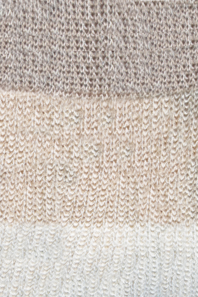 F12K12SF12K12Ombre Marled Chunky Knit Fall Winter Scarf Ivory Tan Swatch