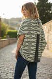 F14S1-Olive--Novelty-Knit-Stitch-Shrug-
