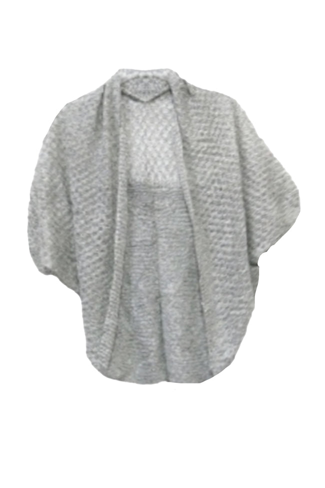 Almost Vintaage - Open Mesh Hand Knit Sweater Shrug