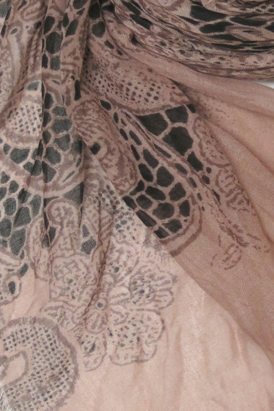Free Spirit Multi Wear Coverup in Crochet Screen Print