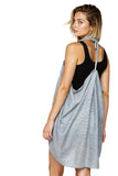 Free Spirit Vest in Stella Blue Woven Fabric