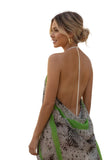 FSV14T5B-Close-up-Painted-Snake-Skin-Free-Spirit-Vest-Lime