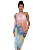 FSVS256 Pool to Party Free Spirit Multi-Wear 4-in-1 Coverup– Lava Lamp Pastel Print 2