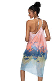 FSVS256 Pool to Party Free Spirit Multi-Wear 4-in-1 Coverup– Lava Lamp Pastel Print