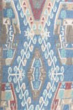 Free Spirit Multi-Wear Coverup Vest | Native River Print Matches Blue Swimsuits swatch