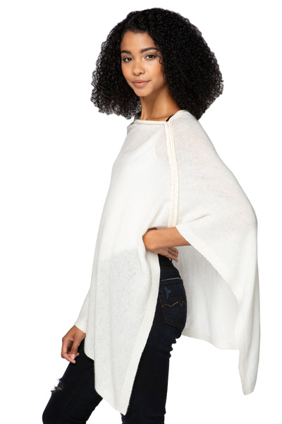 Be Golden Braided Trim Poncho