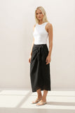 Gauze Light and Soft Solid Sarong Wrap Scarf black