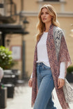 Gemini Rising Jacquard Woven Fabric Scarf Wrap 2 spun by subtle luxury scarves 2