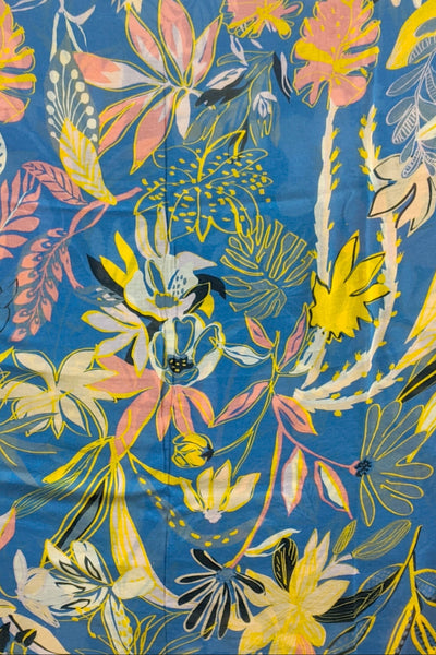 Hearts Entwined Blue Print Luxury 