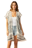 Land Dweller Woven Jacquard Coverup Kimono 6