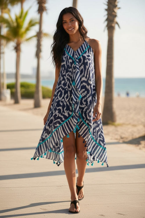 MTDS258-Dreamscape-Print-Coverup-Sundress-Tassel-Dress-