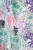 Miami Vice Luxury Modal Fern Print Multi-Wear Coverup Vest Dress