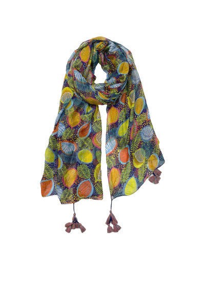 MV78 Guava Chic Print Scarf 2