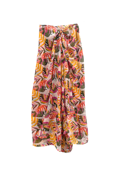 MV79-Tahiti-Leaf-Tropical Luxury Modal Print-Sarong-Wrap Scarf