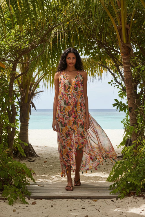 MV79-Tahiti-Leaf Multi Wear Maxi Dress 2