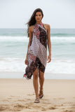 Marisa Patchwork Print Multi Wear Free Spirit Vest Coverup 2