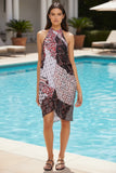 Marisa Patchwork Print Multi Wear Free Spirit Vest Coverup