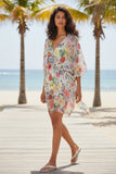 Maryanne Blossom Sheer and Soft Prints in Isle Sundress Coverup