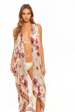 Mystic Eye Cotton Coverup Multi-Wear Vest Dress