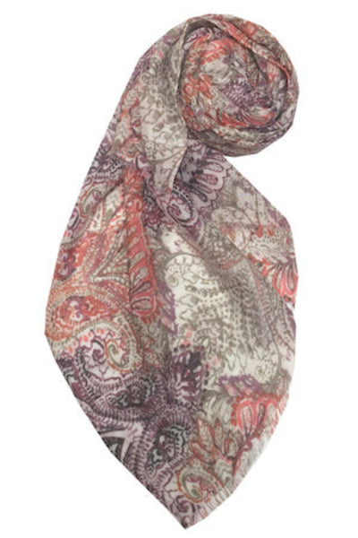 P29_Coral Tea for Two Sheer Print coral