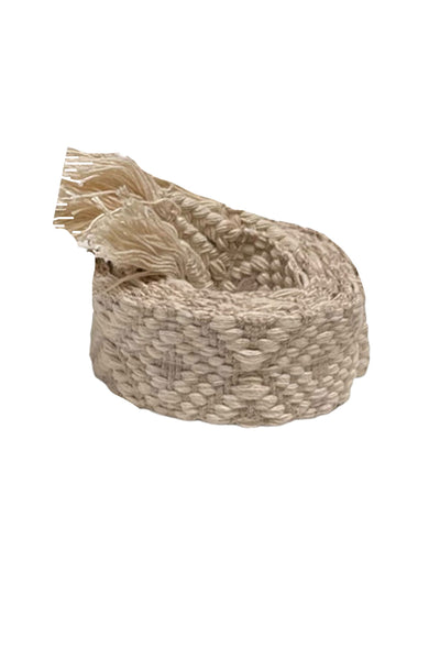 Handwoven Aztec Pattern Wrap Belt