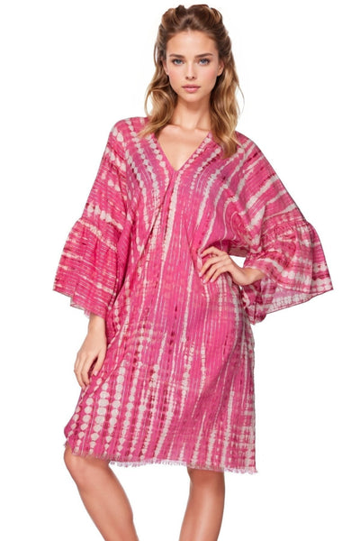 Tie Dye Ripple |  Bell Kaftan Coverup Sundress