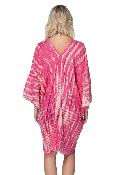 Tie Dye Ripple |  Bell Kaftan Coverup Sundress