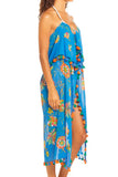 Coastal Summer Dress in All is Well Print