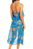 Coastal Summer Dress in All is Well Print