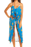 Coastal Summer Dress in All is Well Print
