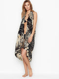 Free Spirit Multi Wear Coverup in Night Leaves Print