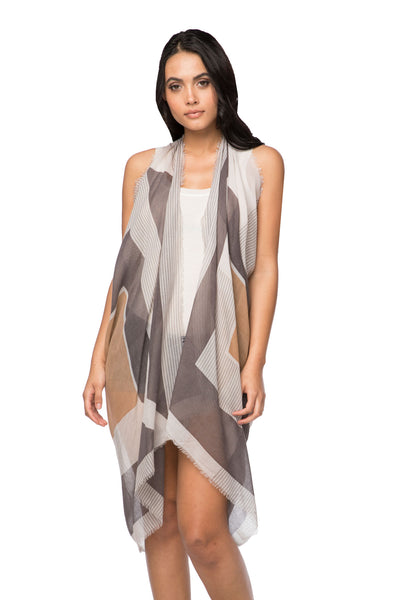 Free Spirit Multi Wear Coverup in Castaway Stripe Print