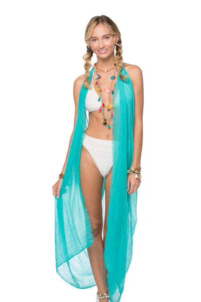Free Spirit Multi-Wear Coverup  in Modal Solids Sheer Gauze