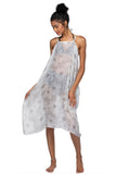 Rita Reversible Sun Dress in Weekend in Paris Print