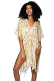 Braided Kaftan Coverup Dress - Sale Prints