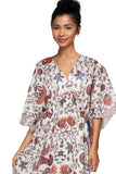 Noble Cockerel Boho print | Poolside Maxi Sundress Coverup - Subtle Luxury
