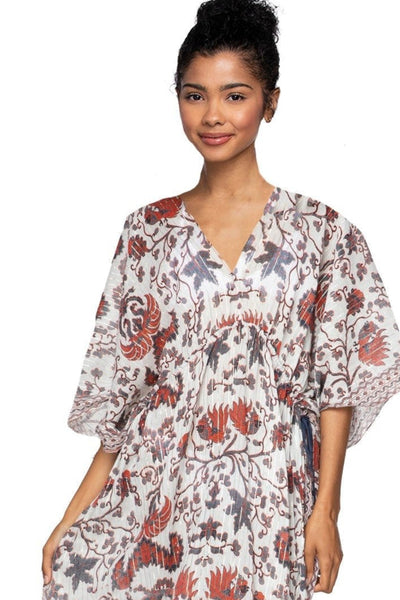 Noble Cockerel Boho print | Poolside Maxi Sundress Coverup - Subtle Luxury