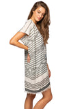 Land Dweller Woven Jacquard Coverup Kimono