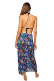 Braided Sarong in Botanical Garden print