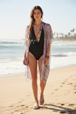 PPSLD3B_Fleur de Plaid Sheer and Soft Print Kimono Coverup 2