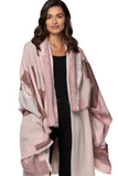 Pretty in Patchwork Pink Blanket Wrap Oversized Square Wrap