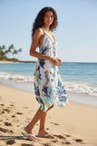 Rita Reversible Cover-Up Sundress in Gossamer Wings Blue Print